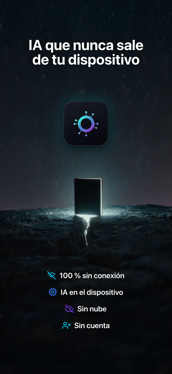 LocalMind AI en el iPhone: una IA que no sale del dispositivo, sin conexión y sin cuenta